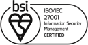 ISO/IEC 27001 certified